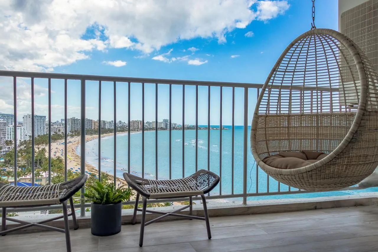 Aparthotel Ocean View Deluxe Suite: Pvt. Beach & Pool San Juan